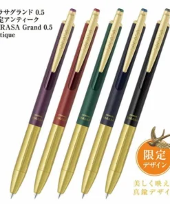 ZEBRA 斑馬牌 SARASA Grand 2022年Antique限定版金屬筆桿復古色啫喱筆 0.5mm