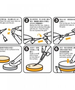 Alternative view of Aron Alpha AA超能膠 - 全效型 (黃色) 2g