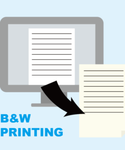 黑白列印 Black and White Printing
