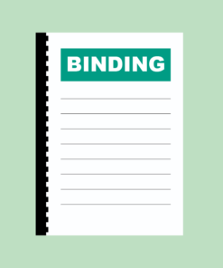 膠圈釘裝 Binding Service