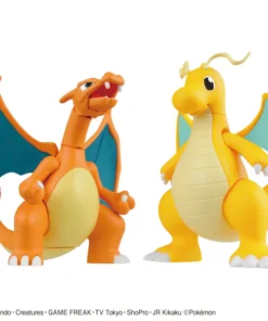 Alternative view of BANDAI Pokemon 寶可夢組裝模型系列 PLAMO COLLETION 043 噴火龍決戰快龍 套裝