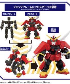 Bandai BlockCross - 高達系列第一彈 - 武者高達