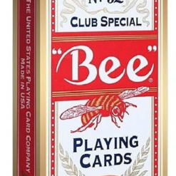 Bee 蜜蜂啤牌 撲克牌 No.92 - 紅色