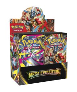 Pokemon TCG 英文版 Mega Evolution Booster Display Box (36 Packs & 1 Promo Card)