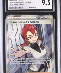 [CGC 10] 2025 Pokemon English Team Rocket's Ariana #224 UR (L)