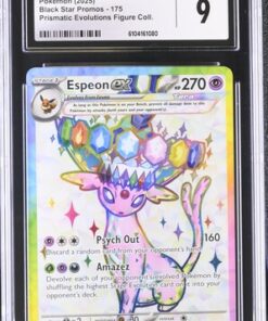 [CGC 9] 2025 Pokemon English Espeon ex Black Star Promos #175