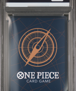 Alternative view of [PSA 9] 2025 ONE PIECE JAPANESE OP11-A FIST OF DIVINE SPEED #119 MONKEY D. LUFFY 3RD ANNIVERSARY-SILVER (C)