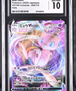 [CGC 10] 2022 Pokemon VSTAR Universe Mew VMAX #054/172 Holo