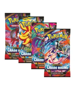 Alternative view of Pokemon Mega Evolution ME04 Chaos Rising Booster Pack