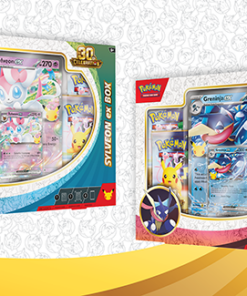 Pokémon TCG: 30th Celebration Sylveon ex Box and Greninja ex Box (美版)